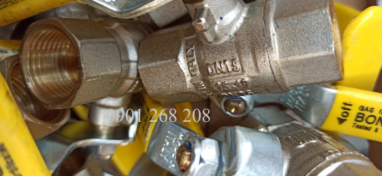 van bi bằng đồng mạ crom xuất xứ Ý BON GAS